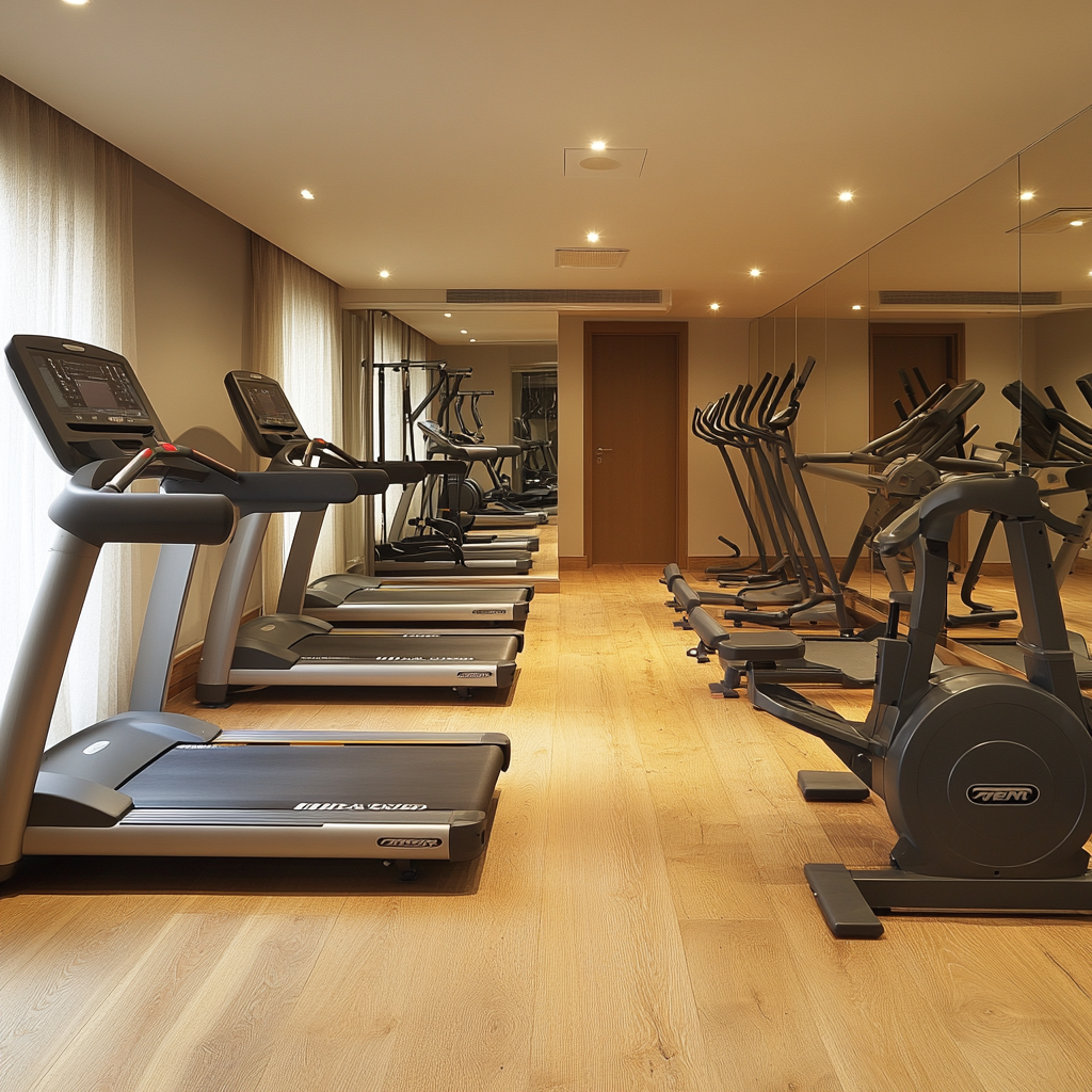 Сучасний фітнес-зал taphrondel з новим обладнанням